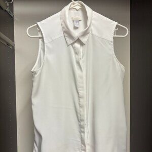 Chico's White Sleeveless Top Size 0